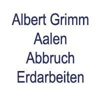 Grimm Albert und Maria, Abbruch und Erdarbeiten
