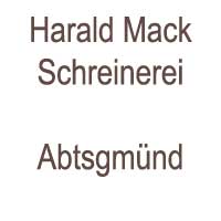 Schreinerei Harald Mack Abtsgmünd