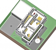 OG Grundriss in 3D OG Grundriss in 3D
